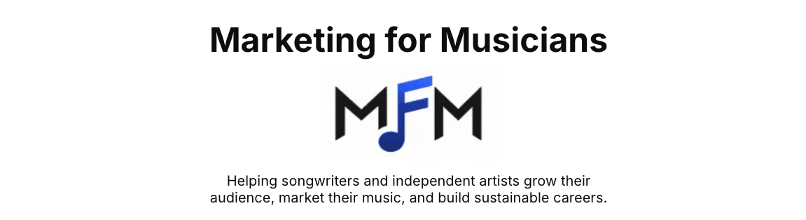 Marketing for Musicians